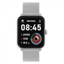 Relógio Smartwatch Mormaii Life Ultra Ref: Molifeugah/7k Prateado Milanese GPS Relógio Smartwatch Mormaii Life Ultra Ref: Molifeugah/7k Prateado Milanese GPS