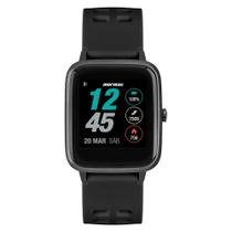 Relogio Smartwatch Mormaii Life Unissex Full Display, Bluetooth, 5ATM, Touch, Preto - MOLIFEAB/8P