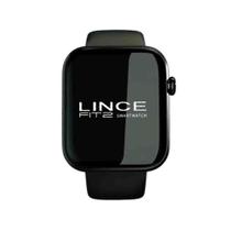 Relógio Smartwatch Preto Fit 2 Lince LSWUQPM002