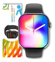 Relogio Smartwatch Preto Inteligente Para S11 Pro Preto Compatível com iPhone 8 X 12 13 14 15 Relogio Smartwatch Preto Inteligente Para S11 Pro Preto Compatível com iPhone 8 X 12 13 14 15