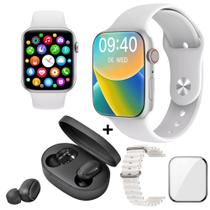Relógio Smartwatch Pro Serie 9 C/fone Pulseira Pelicula Kit Completo
