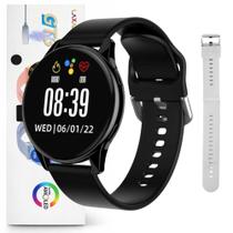 Relógio Smartwatch redondo AMOLED Corrida, Academia, Caminhada