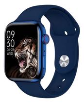Relógio Smartwatch SW9 Azul - 2 Pulseiras - Compatível com iPhone, Android e Xiaomi