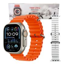 Relógio Smartwatch T800 Ultra 49mm 1.99" Chamada 2 Pulseiras