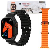 Relógio Smartwatch T900 Ultra 49mm Tela Infinita 2 Pulseiras Relógio Smartwatch T900 Ultra 49mm Tela Infinita 2 Pulseiras
