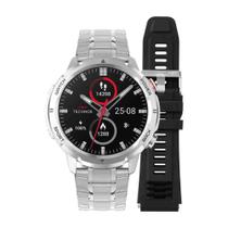 Relógio Smartwatch Technos Connect Sports Troca Pulseira Prata Masculino TSPORTSCAA/6K Relógio Smartwatch Technos Connect Sports Troca Pulseira Prata Masculino TSPORTSCAA/6K