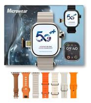 Relogio Smartwatch Ultra 3 Ai Android Chip 5g Câmera Wifi Gps Nfc