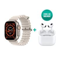 Relógio Smartwatch Ultra 8 C/ duas Pulseiras + Fone de ouvido bluetooth Relógio Smartwatch Ultra 8 C/ duas Pulseiras + Fone de ouvido bluetooth