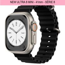 Relógio Smartwatch Ultra 8 Mini Tela 41mm Mini Watch 8 PRETO - ULTRA8MINI