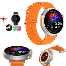 Relógio Smartwatch Ultra SE Mini Troca Foto Faz Recebe Ligação Toca Música Nfc Tela 1,32 Lançamento 2026