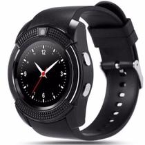 Relógio Smartwatch V8 Original Touch Bluetooth Gear Preto