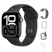Relógio Smartwatch W10 Mini Microwear Feminino Masculino 42mm Amoled Responde Mensagens Memória Interna 1GB Pulseira Metal Milanese Case Película Relógio Smartwatch W10 Mini Microwear Feminino Masculino 42mm Amoled Responde Mensagens Memória Interna 1GB Pulseira Metal Milanese Case Película