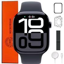 Relogio Smartwatch W10 Mini Pro Serie Gps Album Música Foto 3 Pulseiras - 01Smart