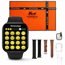 Relogio Smartwatch W11 Mini Pro 42mm Series 11 Tela Amoled 3 Pulseiras Bluetooth Notificações Microwear 2026 Relogio Smartwatch W11 Mini Pro 42mm Series 11 Tela Amoled 3 Pulseiras Bluetooth Notificações Microwear 2026