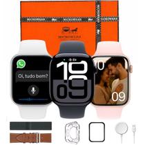 Relógio Smartwatch W11 Mini Pro Série 11 Amoled Gps Responde Whatsapp