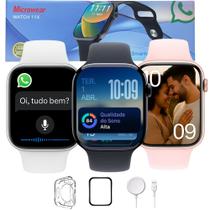 Relógio Smartwatch W11 X Serie 11 Responde Whatsapp NFC GPS Original Relógio Smartwatch W11 X Serie 11 Responde Whatsapp NFC GPS Original