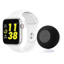 Relógio Smartwatch W34 Tela Hd 1,54 Branco + Caixa De Som Bluetooth Relógio Smartwatch W34 Tela Hd 1,54 Branco + Caixa De Som Bluetooth