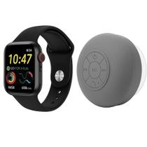 Relógio Smartwatch W34 Tela Hd 1,54 Preto + Caixa De Som Bluetooth Relógio Smartwatch W34 Tela Hd 1,54 Preto + Caixa De Som Bluetooth
