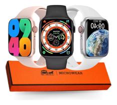 Relógio Smartwatch W59 Mini, 41mm, Recebe Notificações de Redes Sociais e Troca Pulseira Relógio Smartwatch W59 Mini, 41mm, Recebe Notificações de Redes Sociais e Troca Pulseira