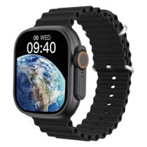Relógio Smartwatch W68+ Ultra Series 8 Nfc Tela 2,02 Compativel Android e iOS