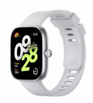 Relógio Smartwatch Watch 4 Com Gps Monitor Saúde Spo2 Silver