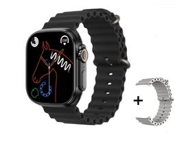 Relogio Smartwatch Watch 8 Ultra Faz Ligações Baixa Foto + Mostrador