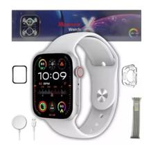 Relógio Smartwatch Watch X 45mm Serie 10 Super Amoled Chat GPT Pulseira Extra