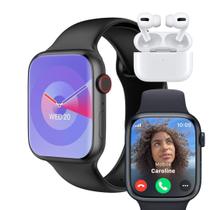 Relógio Smartwatch Watch X Mini 41mm Pulso fino 2 pulseiras lançamento 2024 feminino modo esportivo corrida academia monitor de saúde GPS e NFC - WearFit