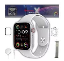 Relógio Smartwatch Watch X Séries 10 Microwear NFC, GPS, Músicas, Jogos, Esportes