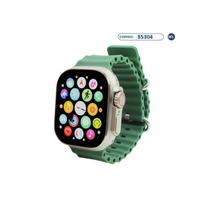 Relógio Smartwatch Wearfit Hw9 Ultra Max 44 49 Mm Verde - Vila Brasil