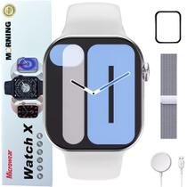 Relogio Smartwatch X2 Series 10 45mm Prova Dágua 2 Pulseiras