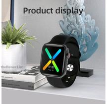 Relógio Smartwatch X8 Relógio Inteligente Ios/Android 2021 Preto