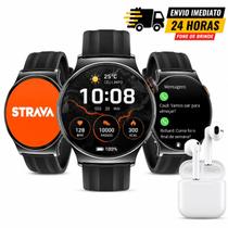 Relogio Smartwatch Xiaomi, Haylou Solar Lite 2 Black Piano A prova Dágua, Original Com Fone TWS sem fio I12 Bluetooth