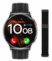 Relógio Smartwatch Xiaomi, Haylou Solar Lite 2 Versão Global Black Piano Com Pulseira Extra de Aço