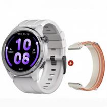Relogio Smartwatch Xiaomi Haylou Solar Neo Amoled Branco A Prova Dagua, Pulseira Extra e Sicroniza Com STRAVA Relogio Smartwatch Xiaomi Haylou Solar Neo Amoled Branco A Prova Dagua, Pulseira Extra e Sicroniza Com STRAVA