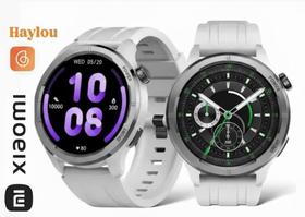 Relogio Smartwatch Xiaomi Haylou Solar Neo Amoled Branco A Prova Dagua Sicroniza Com Strava,Compatível com Android e iOS