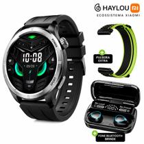 Relogio Smartwatch Xiaomi, Haylou Solar Neo Amoled PRETO A Prova Dagua Sicroniza Com Strava, Pulseira Extra e Fonebrinde Relogio Smartwatch Xiaomi, Haylou Solar Neo Amoled PRETO A Prova Dagua Sicroniza Com Strava, Pulseira Extra e Fonebrinde