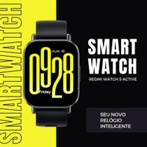 Relógio Smartwatch Xiaomi Redmi Watch 5 Active, - Versão Global Português (Preto)