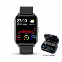 Relógio Smartwatch XiaomiMi Haylou Watch 2 Pro A Prova Dagua Modos De Esportes Masculino e Feminino Conectividade com STRAVA com fone M10 tws sem fio