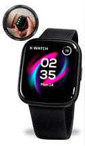 Relógio Smartwatch XWatch Unissex Preto Bluetooth Alexa IP68 Monitor Cardíaco Sono Estresse 100 Modos Esportivos Original Relógio Smartwatch XWatch Unissex Preto Bluetooth Alexa IP68 Monitor Cardíaco Sono Estresse 100 Modos Esportivos Original