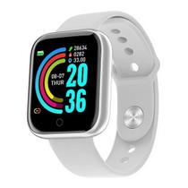 Relógio Smartwatch Y68 bluetooth, monitoramento cardíaco, saúde, corrida