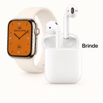 Relógio Smartwatch42mm Serie 10 Amoled ChatGPT Lançamento Chat GPT e Mais fone TWS de Brinde,