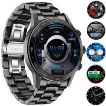Relógio Social Smartwatch Masculino WearPro Militar Preto