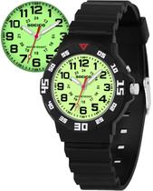 Relógio SOCICO Kids Analog Waterproof Time Teaching com luz Relógio SOCICO Kids Analog Waterproof Time Teaching com luz