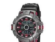 Relógio Speedo Masc. Cinza Verm Puls Preta 81197G0EVNP1