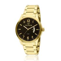 Relógio Steel Technos Dourado com Preto Masculino