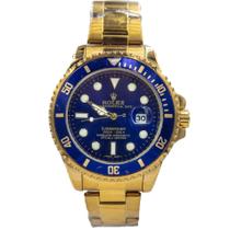 Relógio Submariner Dourado: Elegância Sem Limites Azul