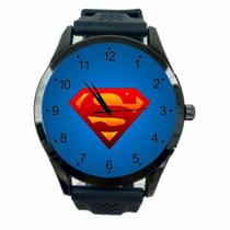 Relógio Super Heroi De Pulso Unissex Escudo Poderes Novo T21