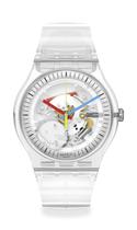 Relógio Swatch New Gent BIOSOURCED Clearly Quartz 41 mm