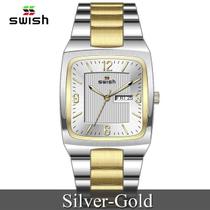 Relógio Swish Clássico Quadrado Masculino